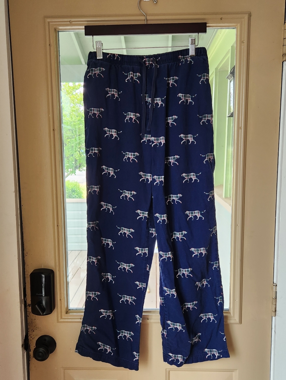 L.L. Bean Flannel Dog Pajama Pants | S